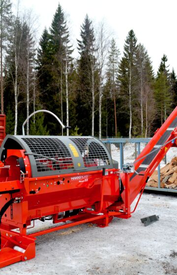 Vedmaskin Hakki Pilke Raven 33