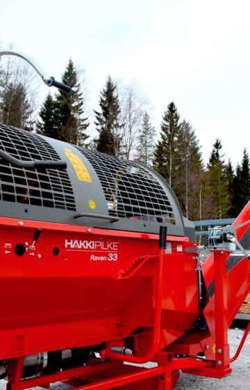 Vedmaskin Hakki Pilke Raven 33