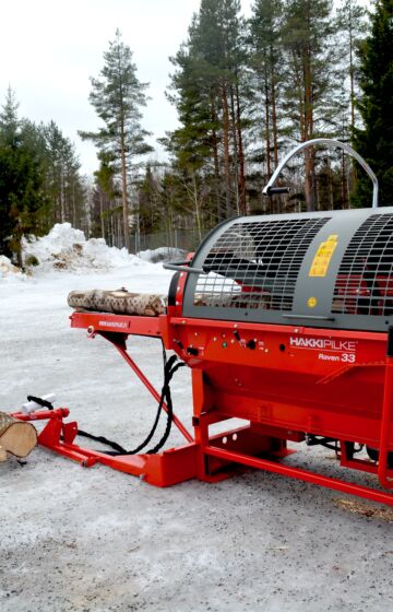 Vedmaskin Hakki Pilke Raven 33