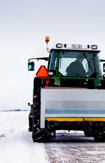 Holms traktor strøkasse er solid og av høyeste kvalitet.