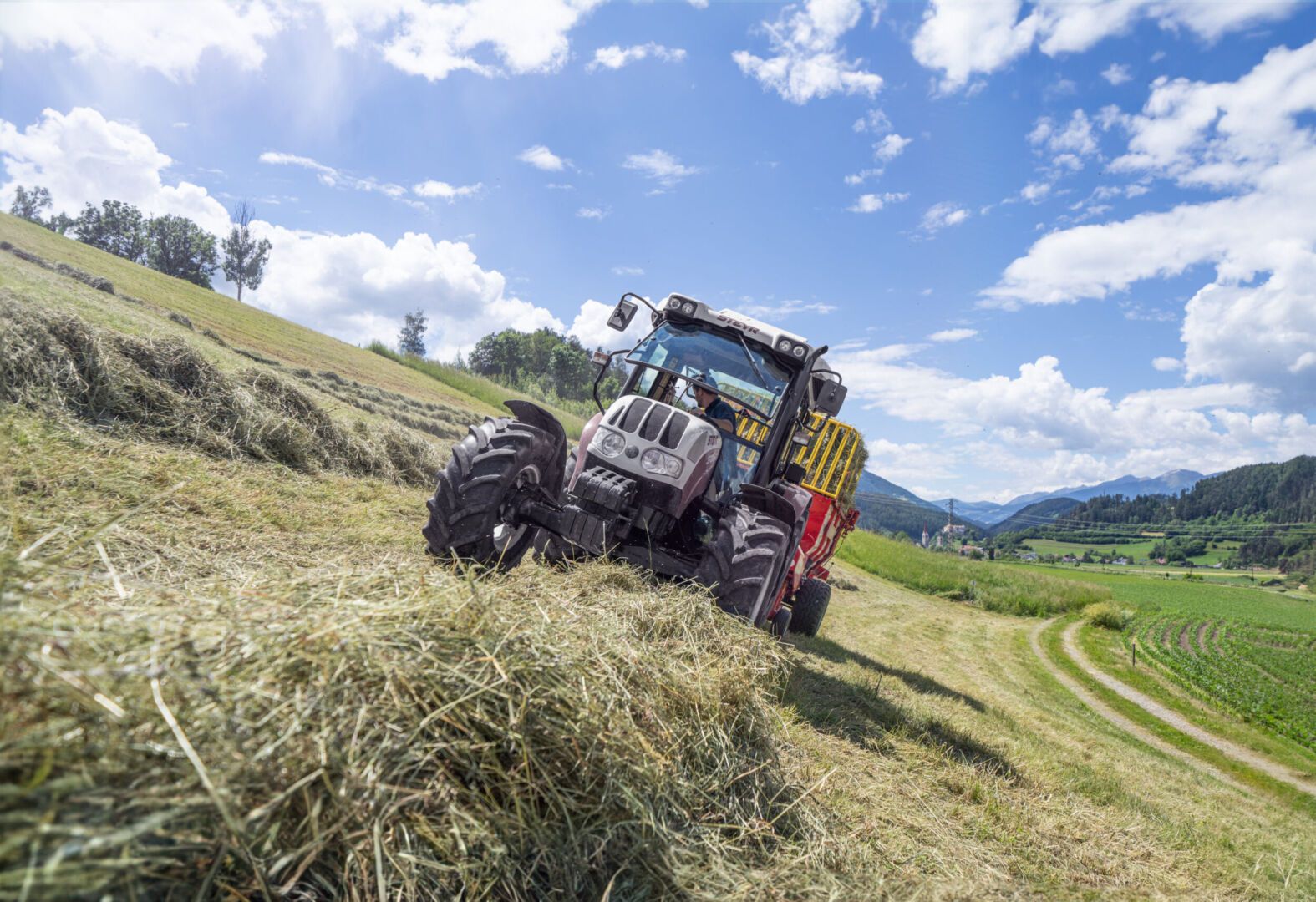 Lessevogn_traktor_Pöttinger_Boss_junior_13