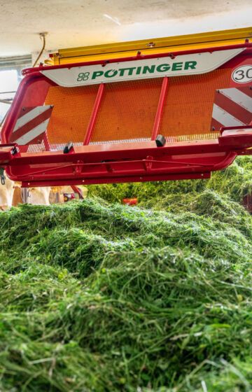 Lessevogn Pöttinger Boss Alpin