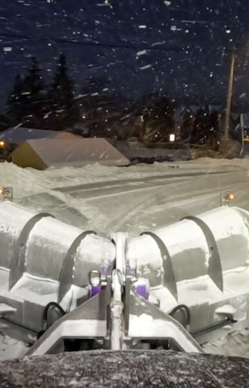 Snøplog PVF Holms