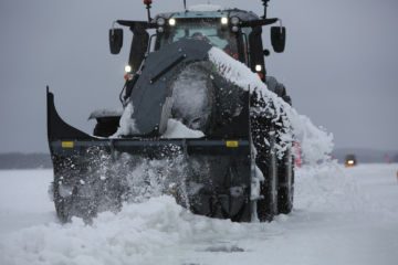 To-trinns snøfres Globus