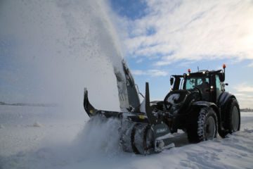To-trinns snøfres Globus