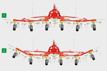 Sprederive Pöttinger HIT 6-rotor