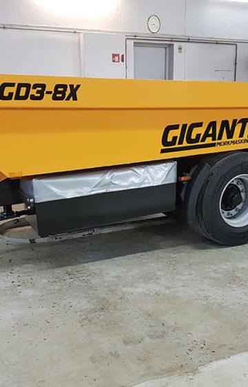 Traktor hjulgraverdumper GD Gigant