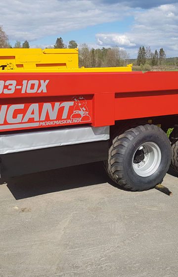 Traktor hjulgraverdumper GD Gigant