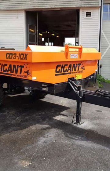 Traktor hjulgraverdumper GD Gigant