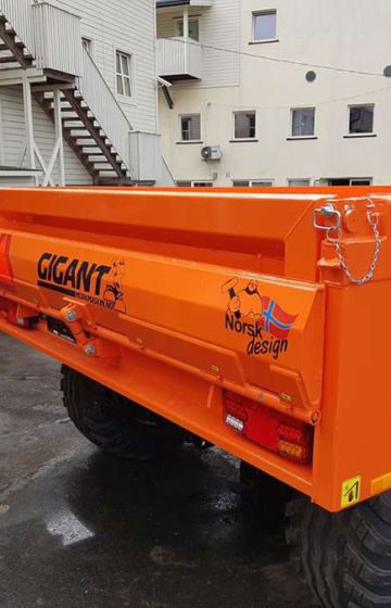 Traktor hjulgraverdumper GD Gigant