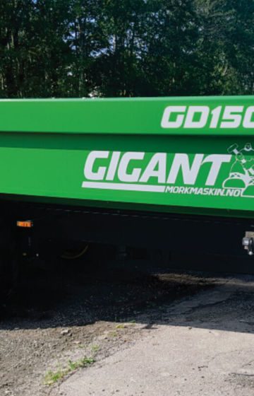 Traktor landbruksdumper GD Gigant
