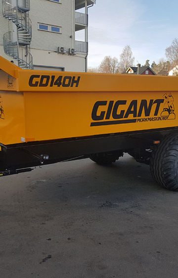 Traktor landbruksdumper Gigant GD