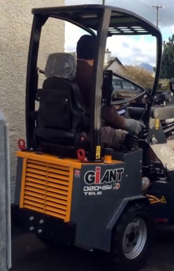 Minilaster G1100 Teleskop Giant
