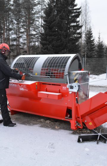 Vedmaskin 38 Pro Hakki Pilke