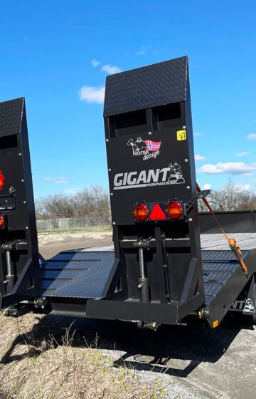 Traktor maskinhenger Gigant ML160 Traktor maskinhenger Gigant ML160