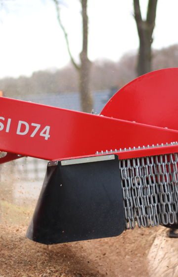 Stubbefreser D74 belter FSI