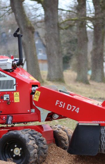 Stubbefreser D74 belter FSI