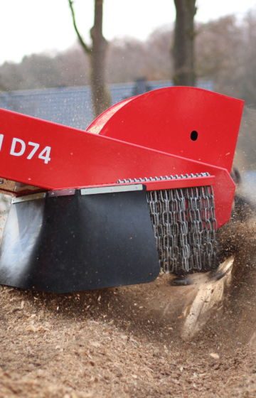 Stubbefreser D74 belter FSI