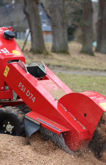 Stubbefreser D74 belter FSI