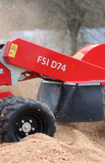 Stubbefreser D74 belter FSI