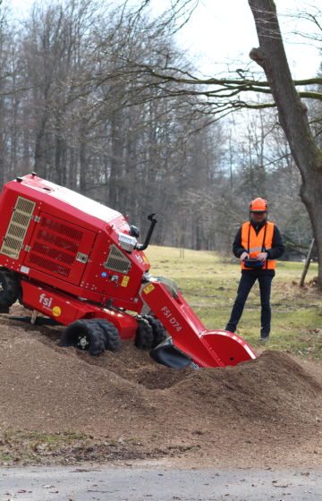 Stubbefreser D74 belter FSI