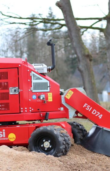 Stubbefreser D74 belter FSI