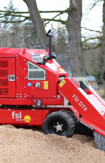 Stubbefreser D74 belter FSI