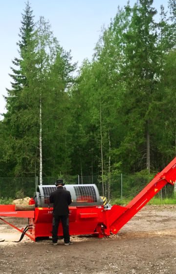 Vedmaskin 38 Pro Hakki Pilke