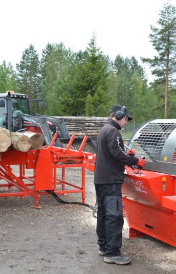Vedmaskin 38 Pro Hakki Pilke