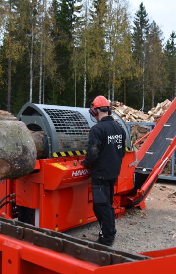 Vedmaskin 43 Pro Hakki Pilke