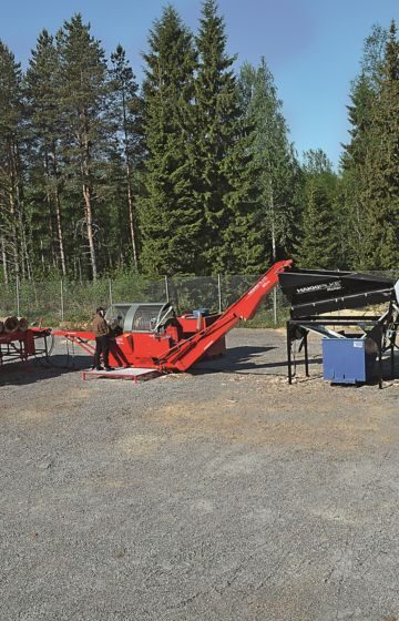 Vedmaskin 50 Pro Hakki Pilke
