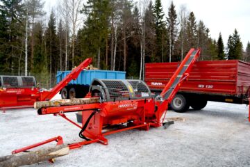 Vedmaskin Falcon Hakki Pilke