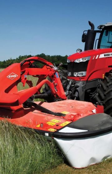 Frontslåmaskin Kuhn GMD 1025 serie