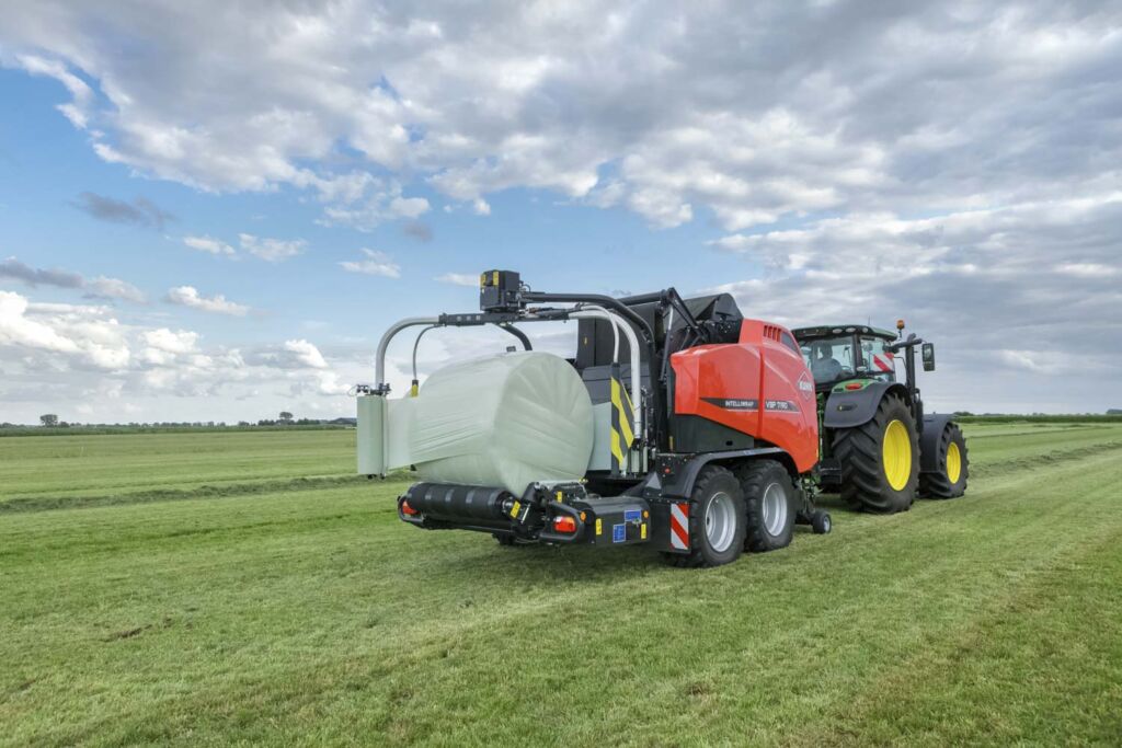 Presse med variabelt kammer fra Kuhn, VBP 7160