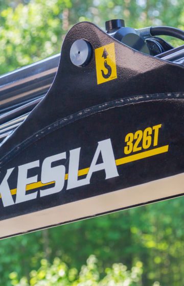 Skogskran 326T Kesla