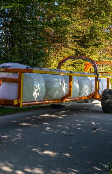 Rundballevogn SilaTrailer Underhaug
