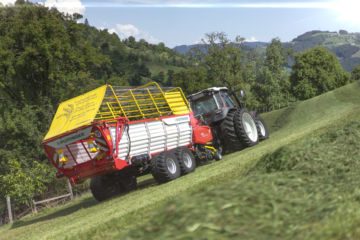 Lessevogn_traktor_Pöttinger_Boss (21) Lessevogn Boss 3000 Master Pöttinger