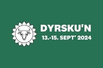 Velkommen til Dyrsku’n 13.-15. september 2024