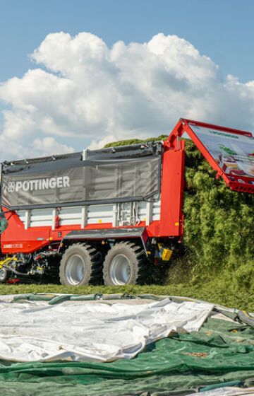 Lessevogn Pöttinger Jumbo 5000