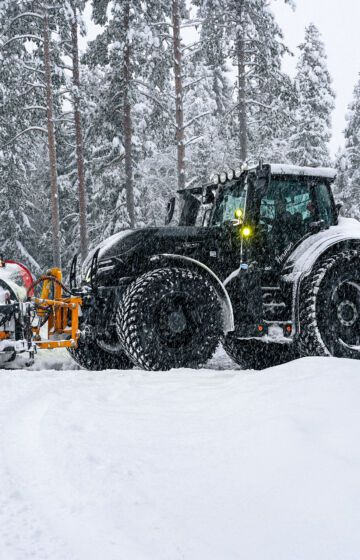 Snøen bestemmer arbeidstida