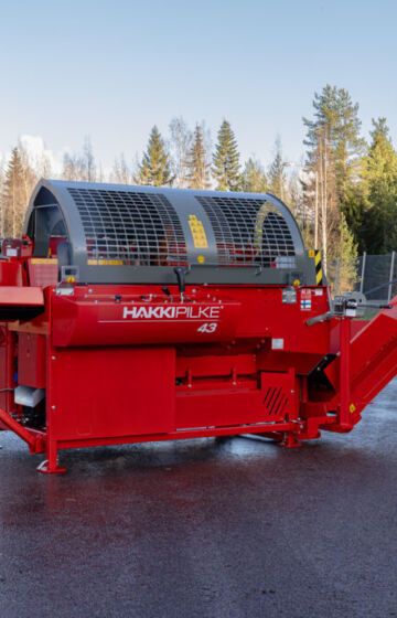 Hakki Pilke 43 vedmaskin