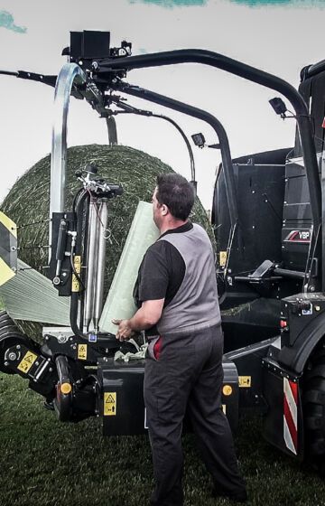 Slik bytter du filmrullene på pakkebordet