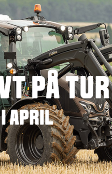 PRØV VALTRA G-SERIE MED TRINNLØS TRANSMISJON