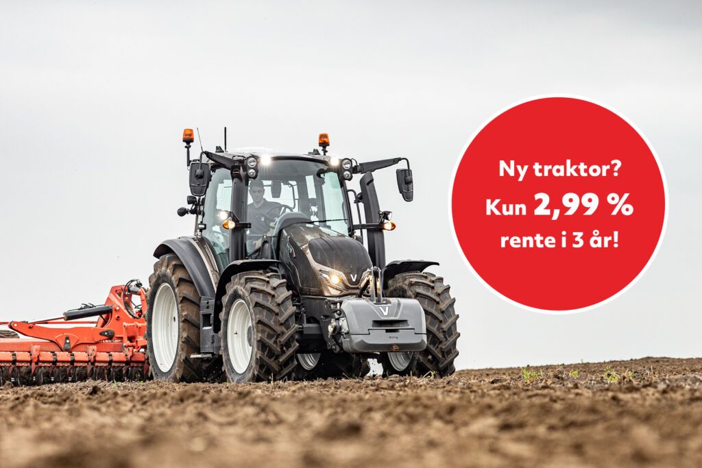Valtra kampanje: Lav rente på kun 2,99 % i 3 år