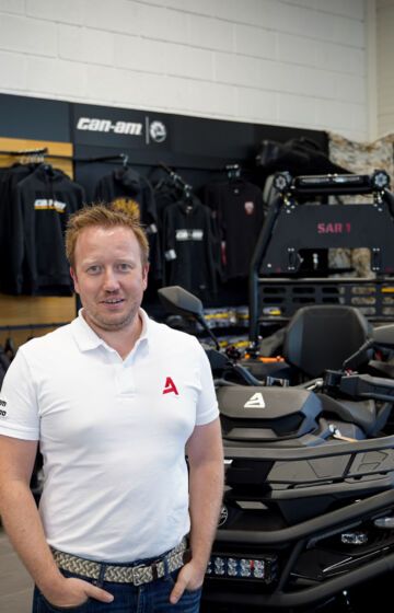 Ny Can-Am 6×6 bygget for brann og redning